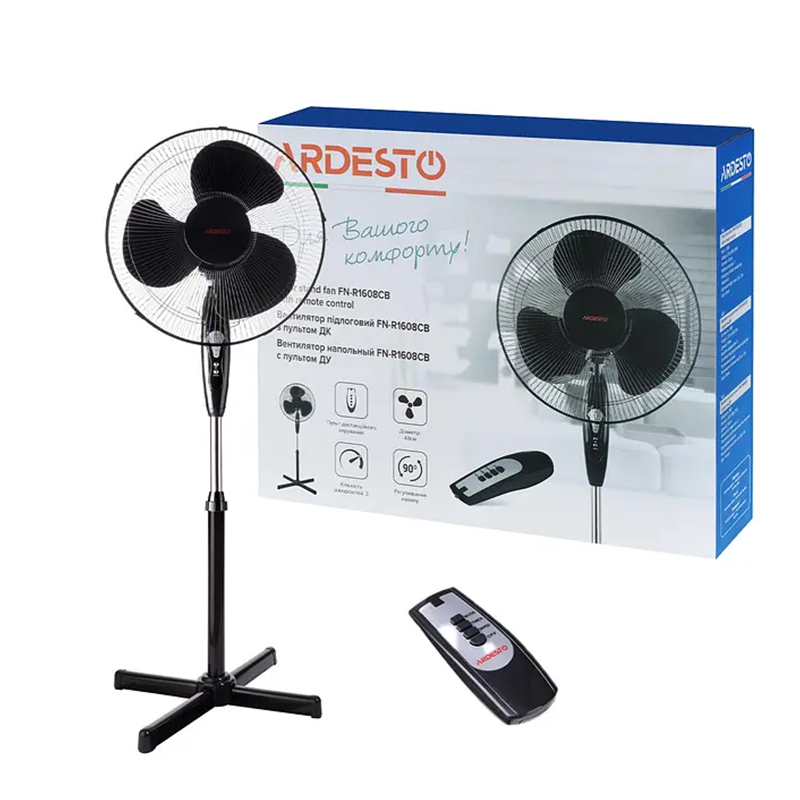Ardesto FN-R1608CB Electric Stand Fan